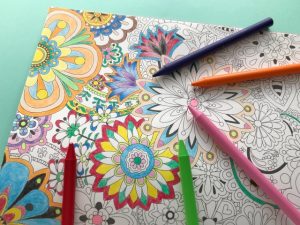 リラックス効果抜群の趣味　大人の塗り絵