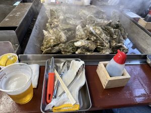 宮城県 松島さかな市場「牡蠣食べ放題」にチャレンジ!