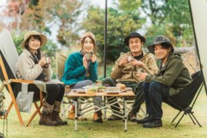 爽やかな季節はキャンプで自然を満喫